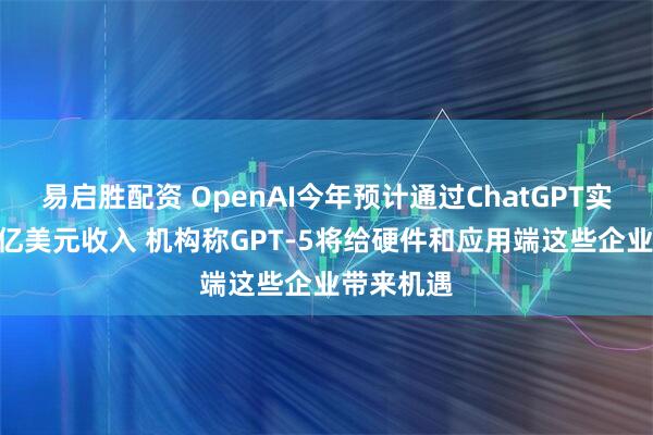 易启胜配资 OpenAI今年预计通过ChatGPT实现近100亿美元收入 机构称GPT-5将给硬件和应用端这些企业带来机遇